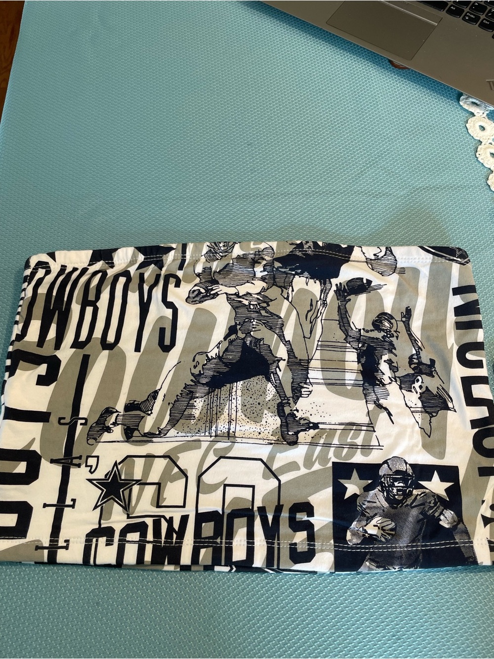 Dallas Cowboys Crop Tube Top size L NFL Ultra Game Gear